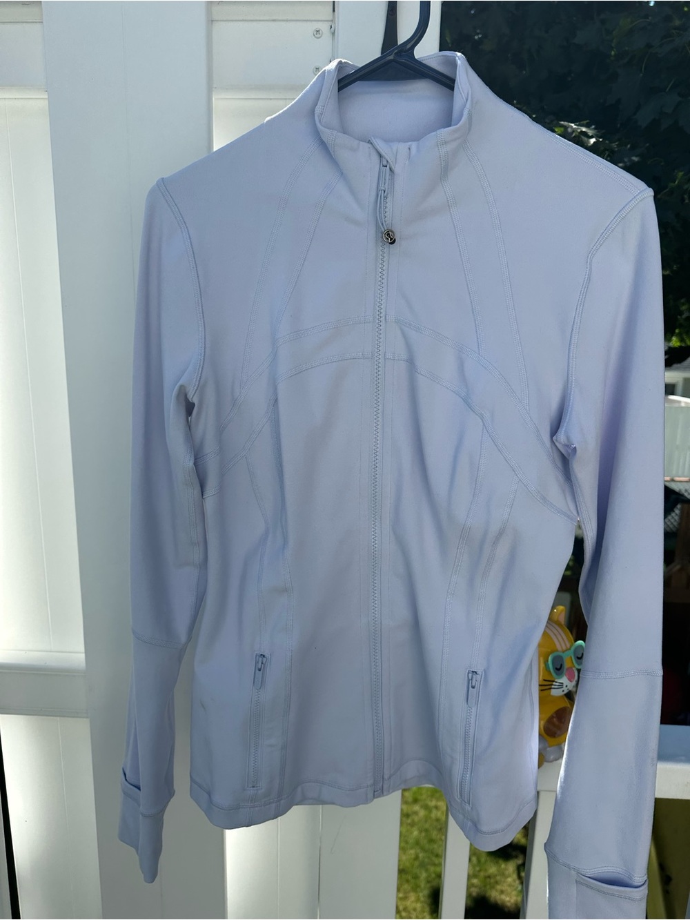 Lululemon Define Jacket Light Blue Size 8